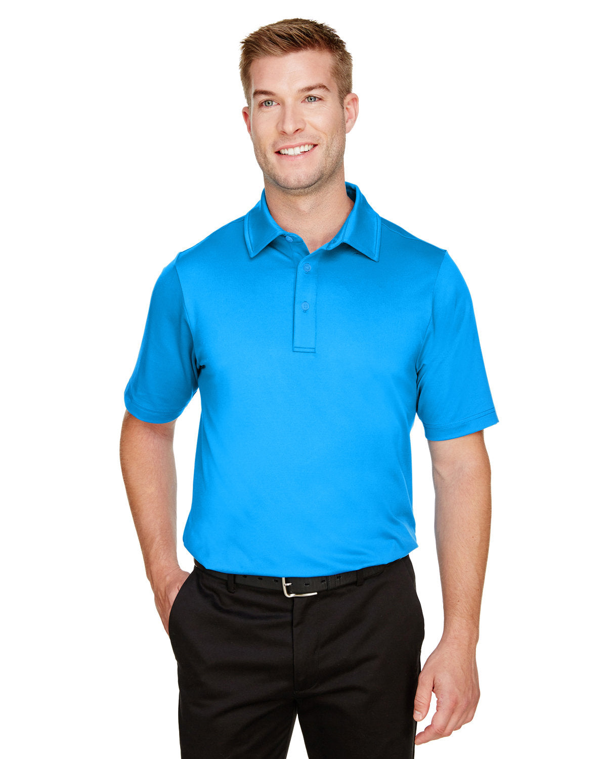 Devon & Jones CrownLux Performance® Men's Range Flex Polo DG21