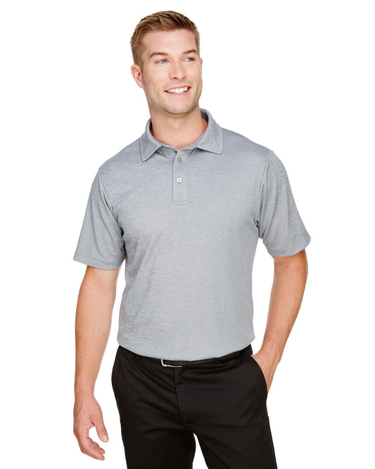 Devon & Jones CrownLux Performance® Men's Address Melange Polo DG22