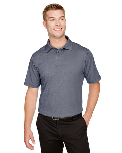 Devon & Jones CrownLux Performance® Men's Address Melange Polo DG22