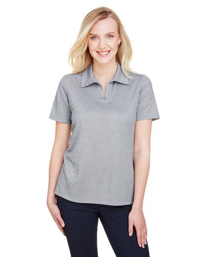 Devon & Jones CrownLux Performance® Ladies' Address Melange Polo DG22W