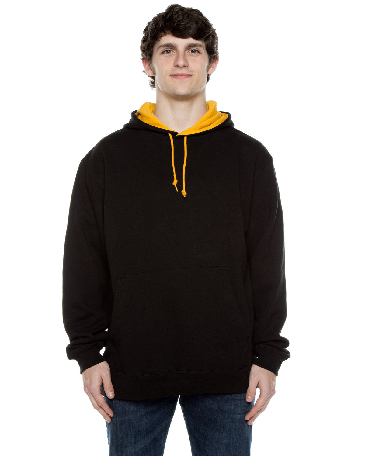 Beimar Unisex Contrast Hooded Sweatshirt F1023