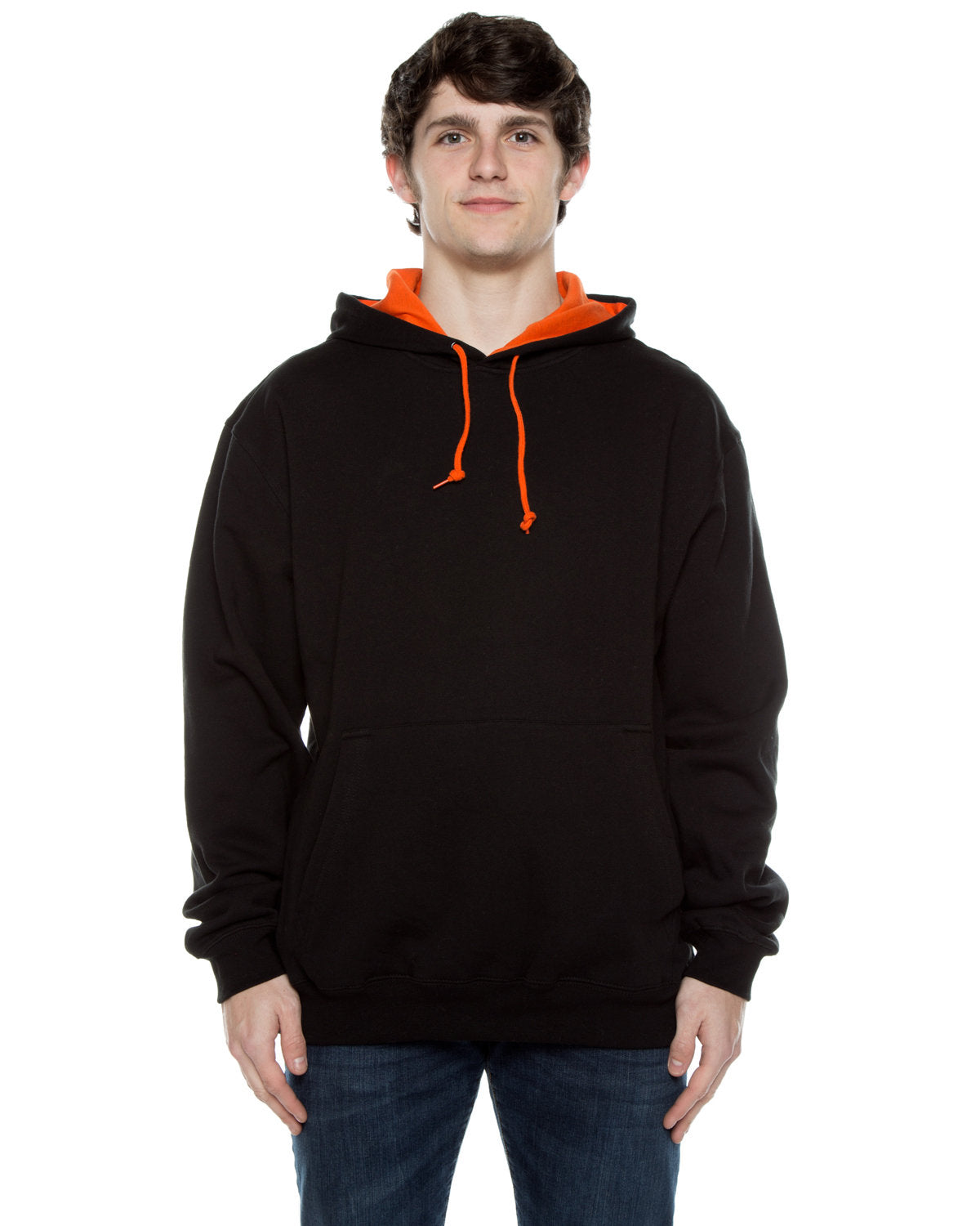 Beimar Unisex Contrast Hooded Sweatshirt F1023