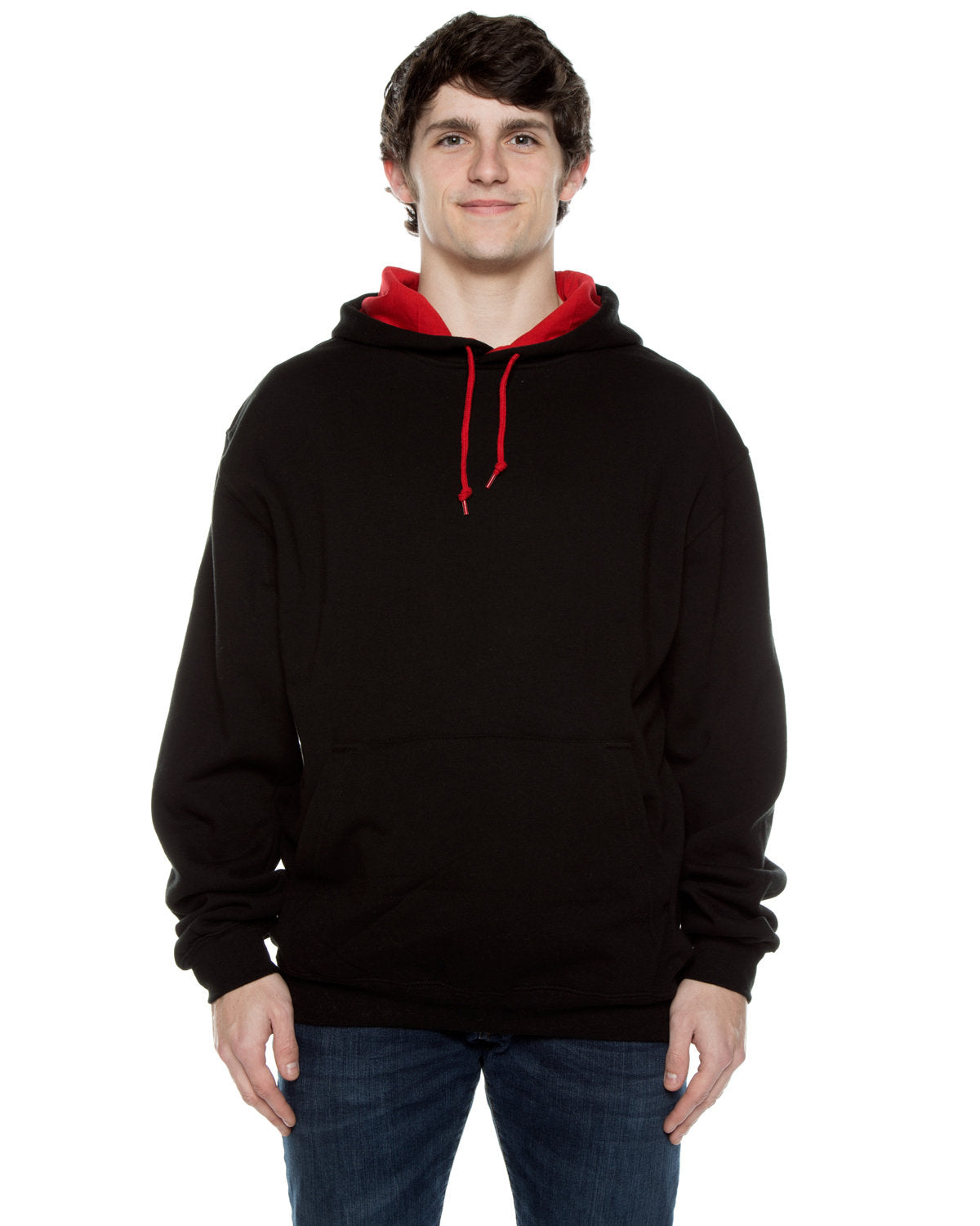 Beimar Unisex Contrast Hooded Sweatshirt F1023