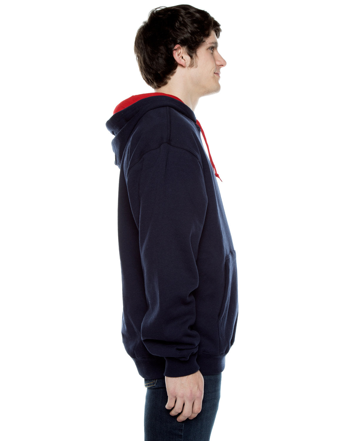 Beimar Unisex Contrast Hooded Sweatshirt F1023