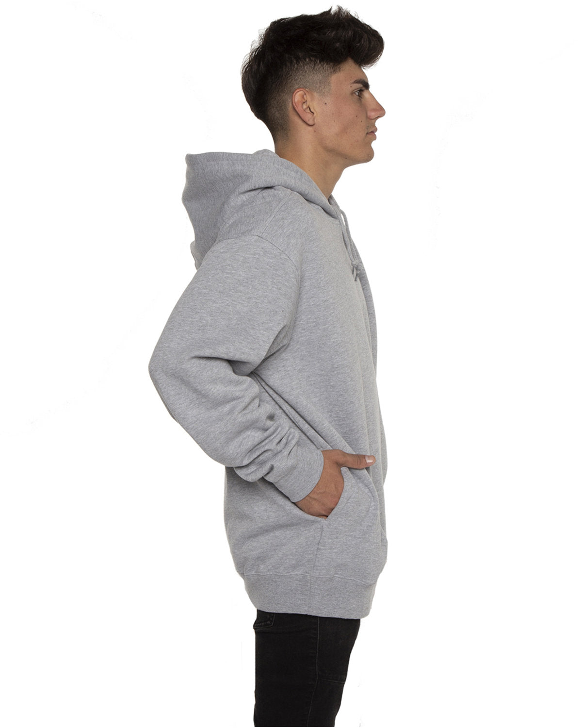 Beimar Exclusive Side Pocket Mid-Weight Hooded Pullover F106SP