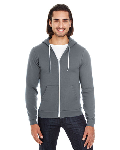 American Apparel Unisex Flex Zip Hooded Fleece F497