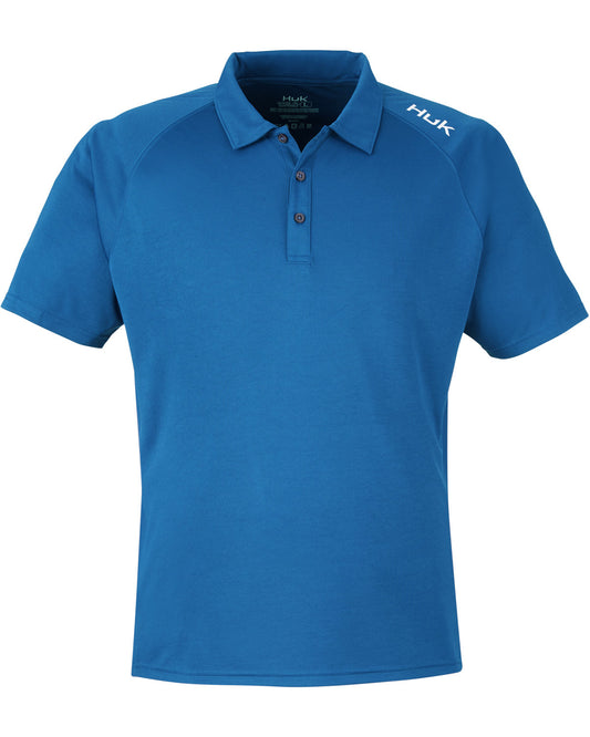 HUK Men's Lopro Solid Performance Polo H12L005