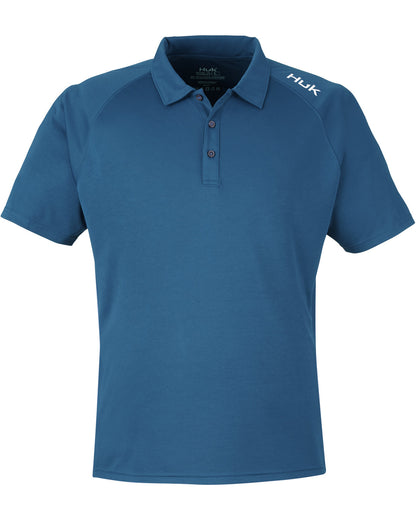 HUK Men's Lopro Solid Performance Polo H12L005