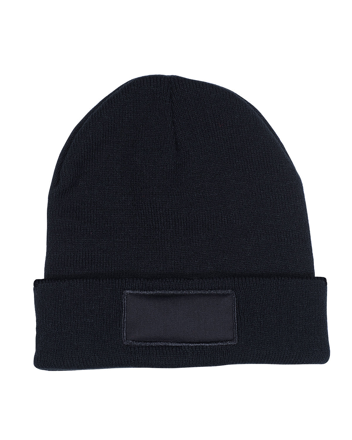 Prime Line Knit Beanie With Patch HW110