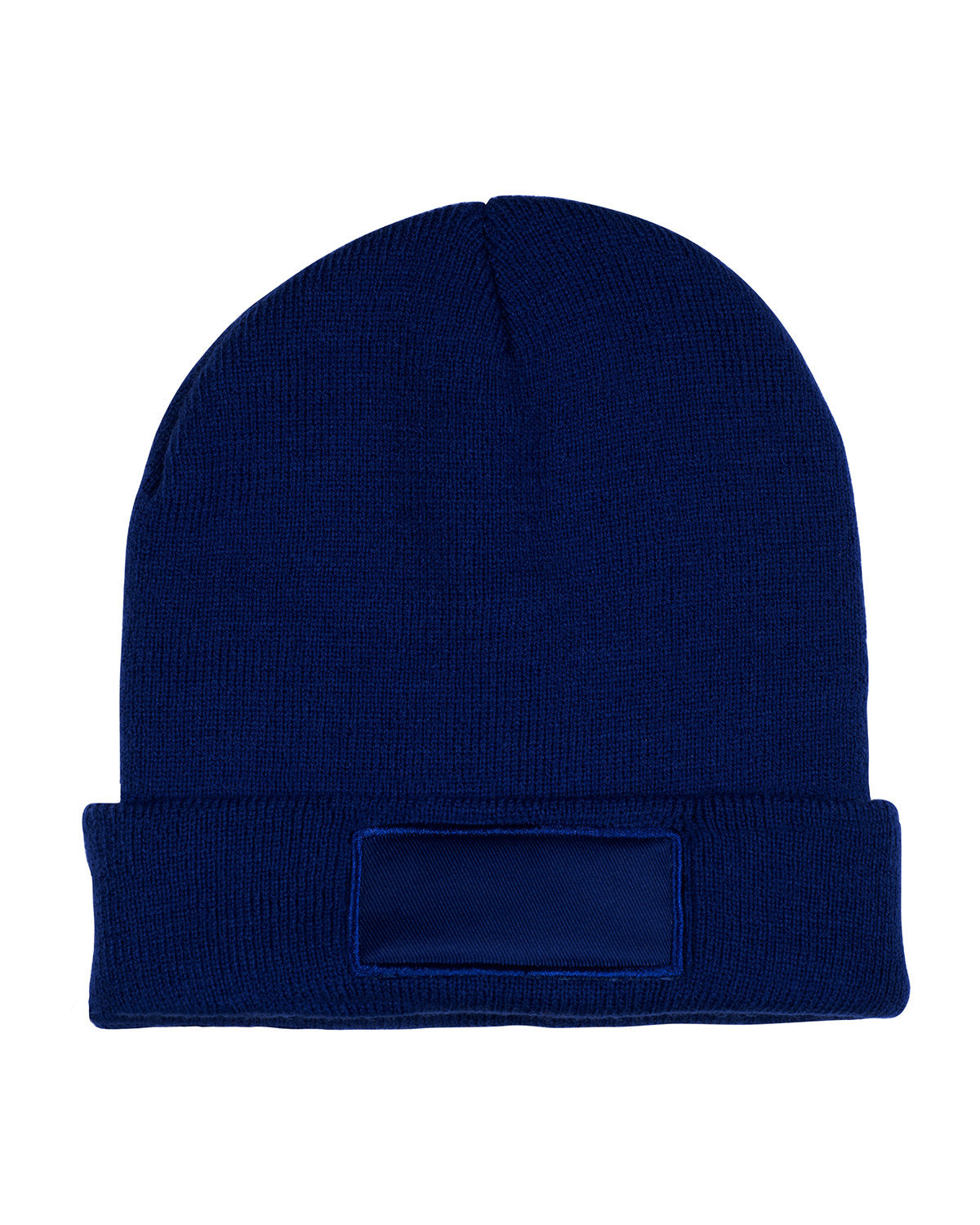 Prime Line Knit Beanie With Patch HW110