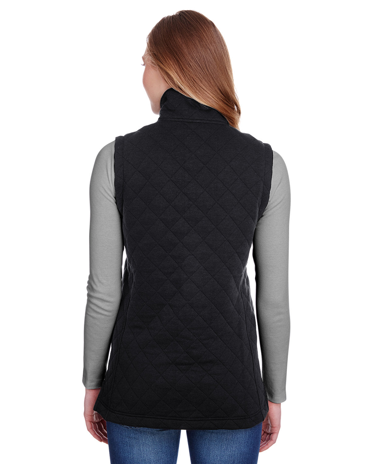 J America Ladies' Quilted Vest JA8892