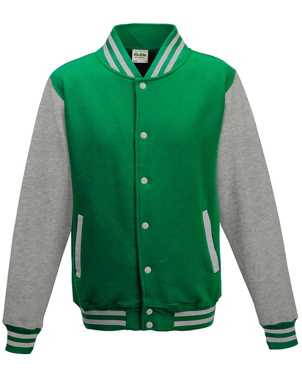 Just Hoods By AWDis Men's Heavyweight Letterman Jacket JHA043