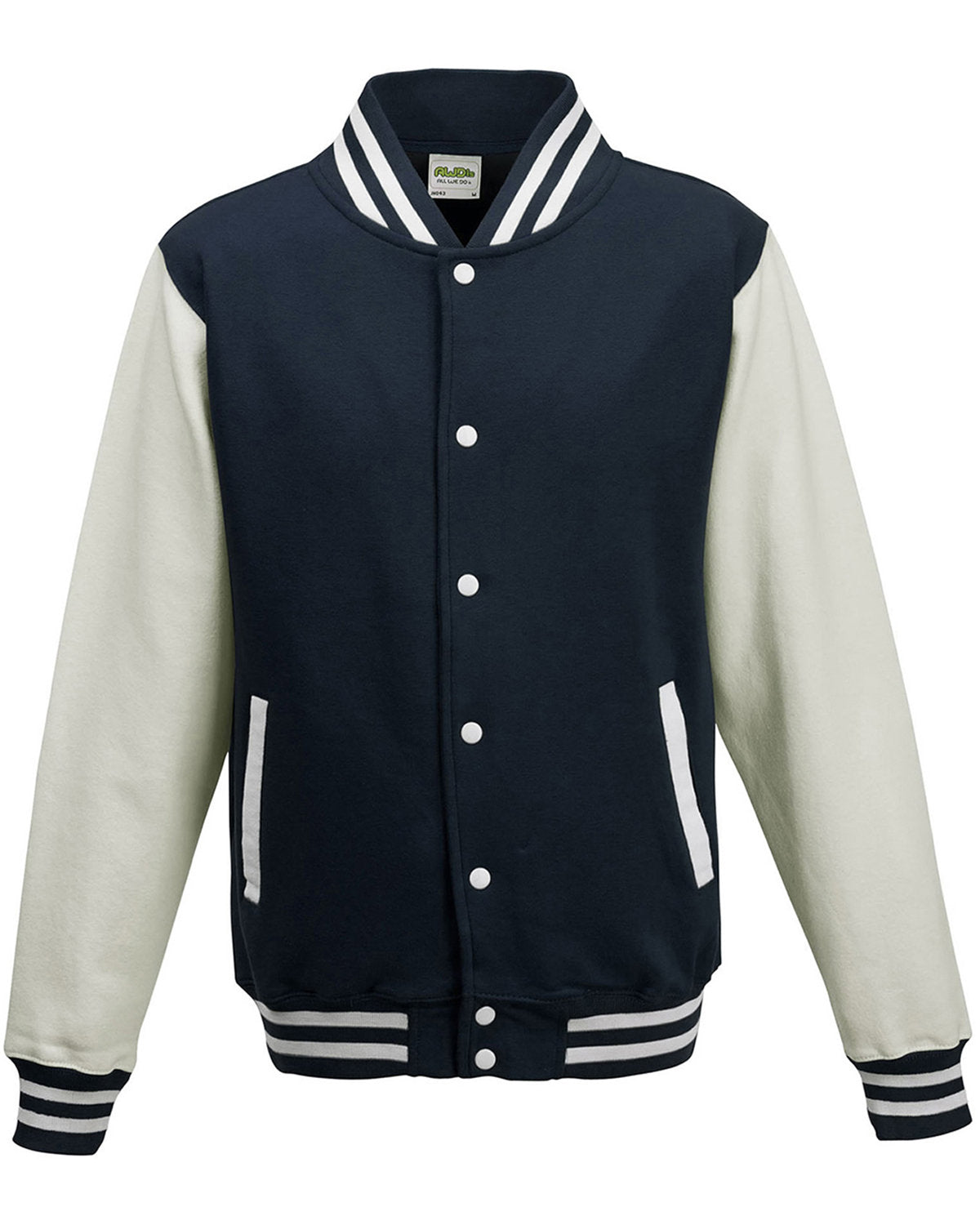 Just Hoods By AWDis Men's Heavyweight Letterman Jacket JHA043