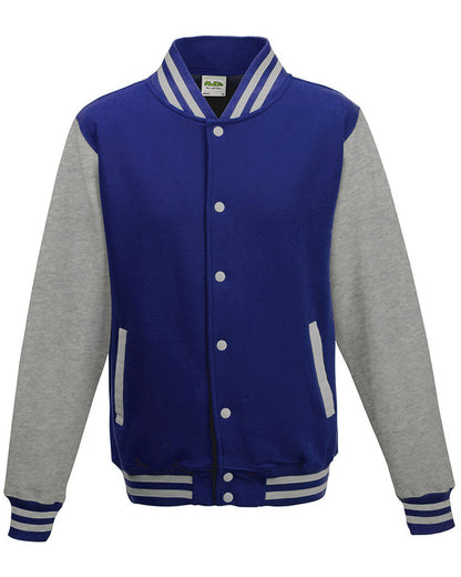 Just Hoods By AWDis Men's Heavyweight Letterman Jacket JHA043