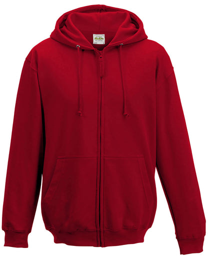 Just Hoods By AWDis Men's Midweight College Full-Zip Hooded Sweatshirt JHA050