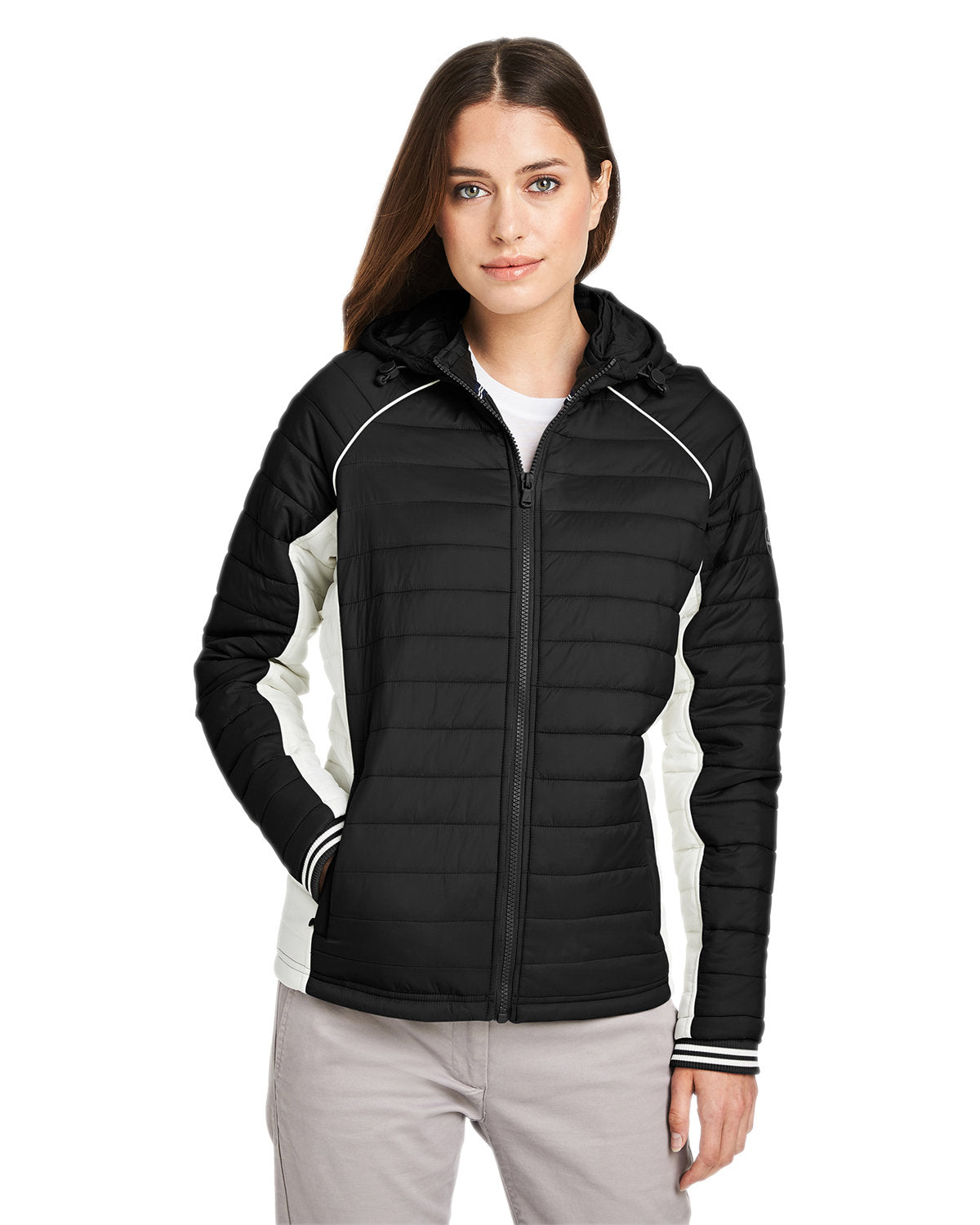 Nautica Ladies' Nautical Mile Puffer Packable Jacket N17187