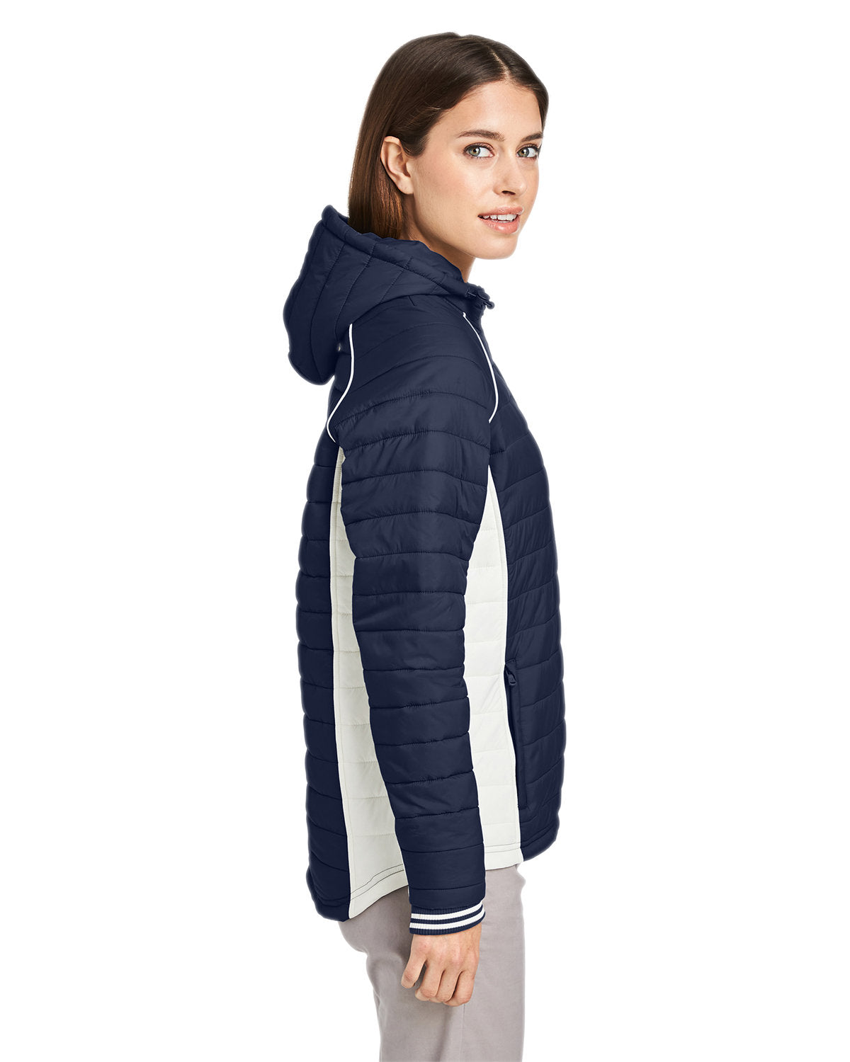 Nautica Ladies' Nautical Mile Puffer Packable Jacket N17187