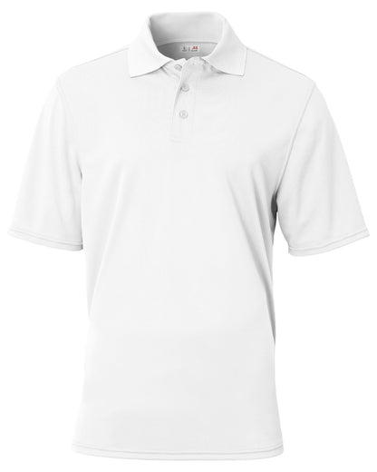 A4 Adult Essential Polo N3040 WHITE