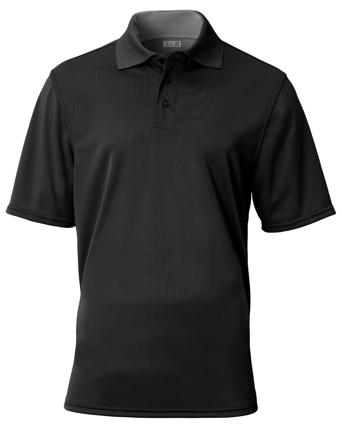 A4 Adult Essential Polo N3040 BLACK