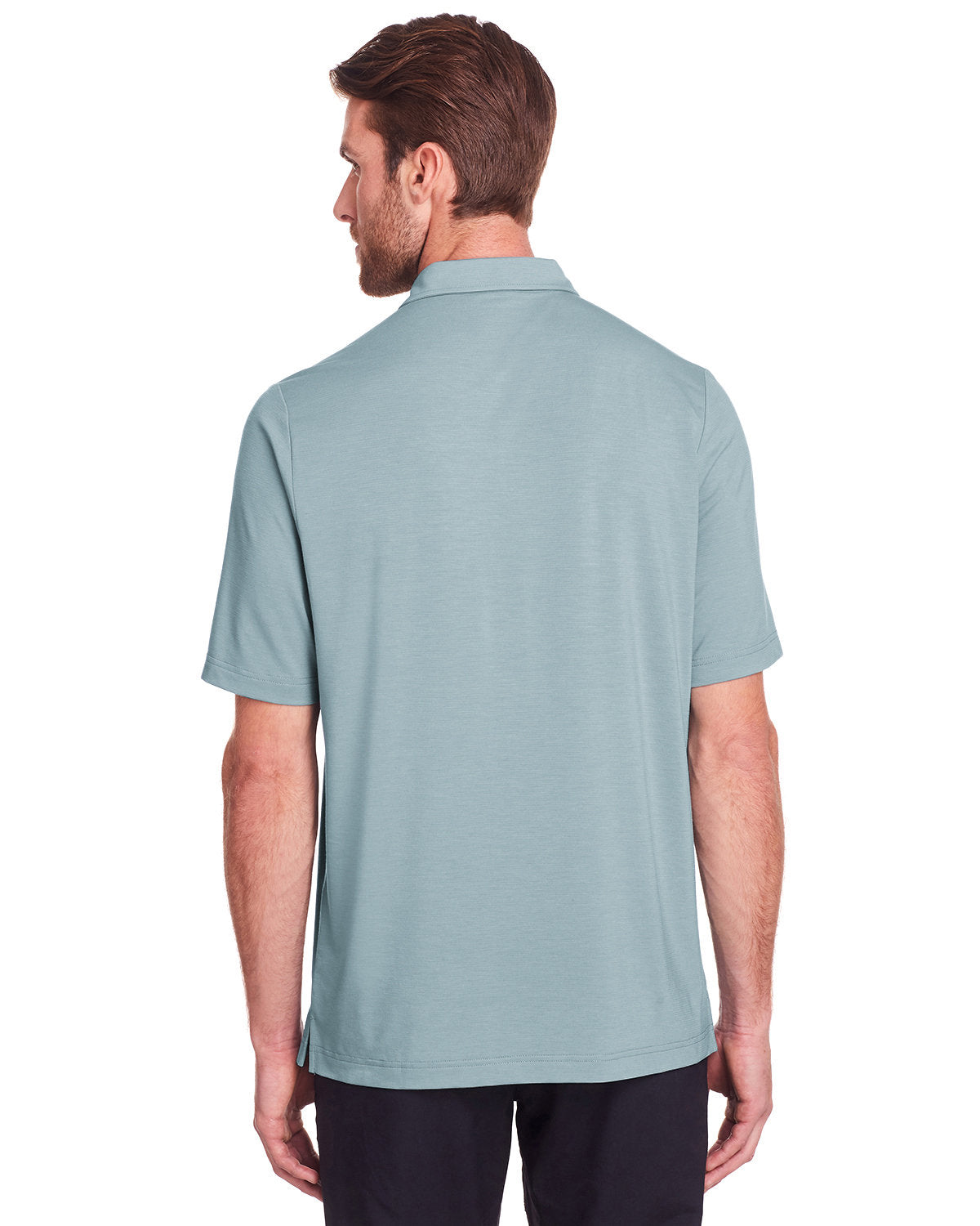 North End Men's JAQ Snap-Up Stretch Performance Polo NE100