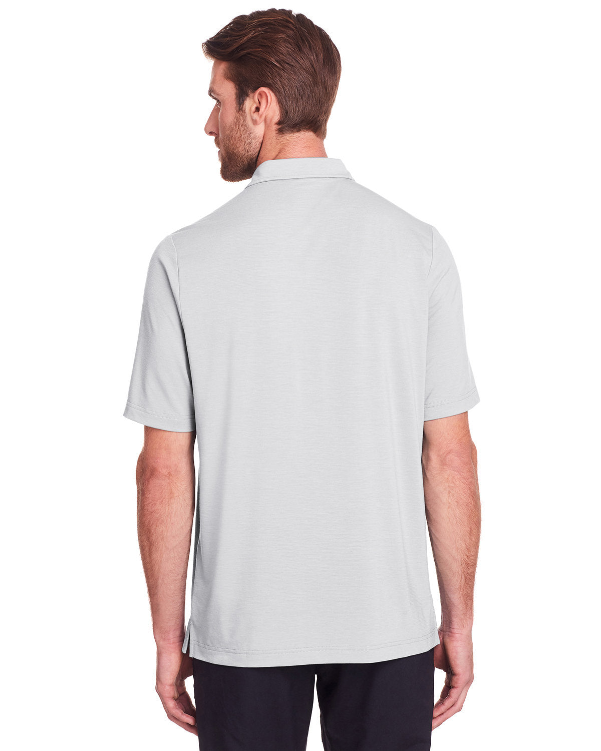 North End Men's JAQ Snap-Up Stretch Performance Polo NE100