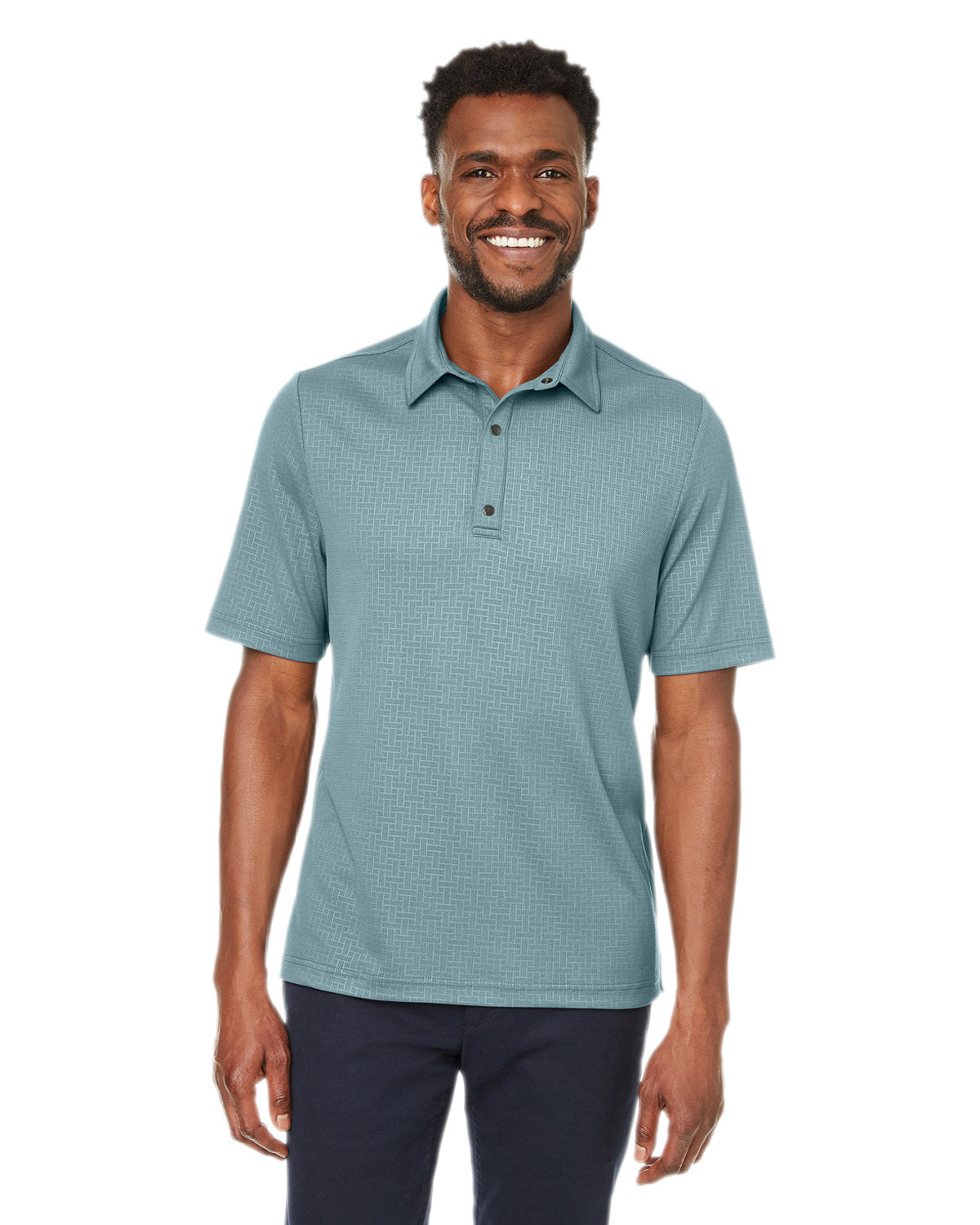 North End Men's Replay Recycled Polo NE102