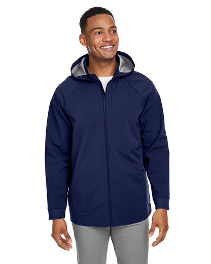 North End Men's City Hybrid Soft Shell Hooded Jacket NE718