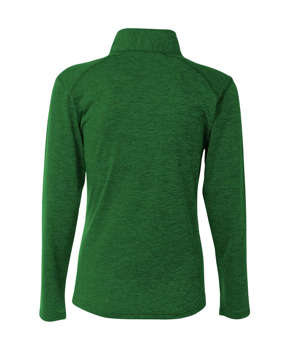 A4 Ladies' Tonal Space-Dye Quarter-Zip NW4010