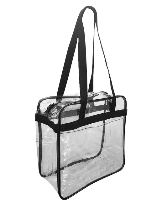 OAD Clear Tote with Zippered Top OAD5005