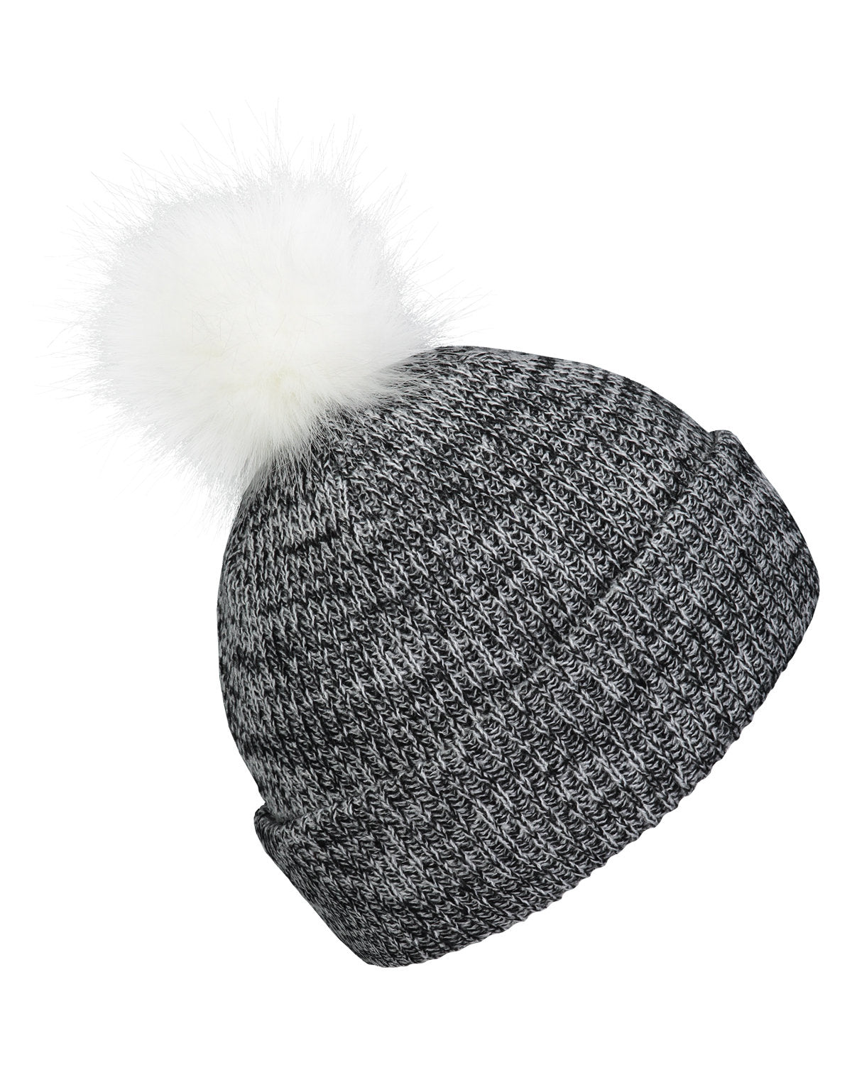 Pacific Headwear Faux Fur Pom Beanie P604K