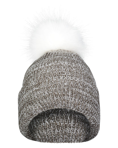 Pacific Headwear Faux Fur Pom Beanie P604K