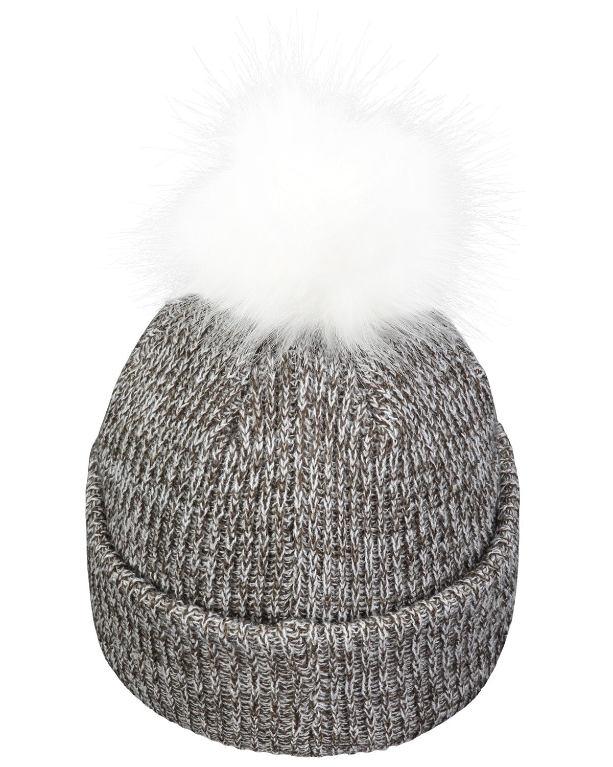 Pacific Headwear Faux Fur Pom Beanie P604K