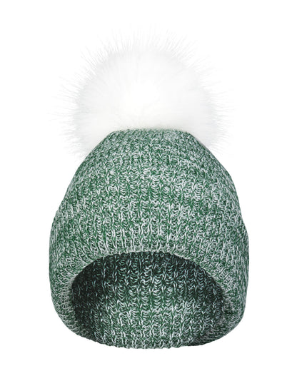 Pacific Headwear Faux Fur Pom Beanie P604K