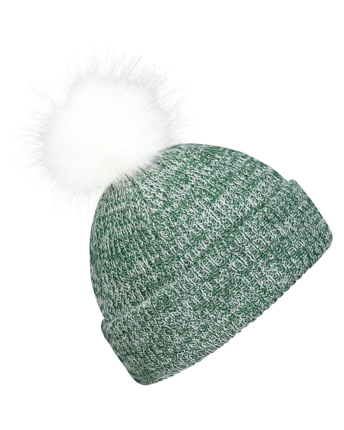 Pacific Headwear Faux Fur Pom Beanie P604K