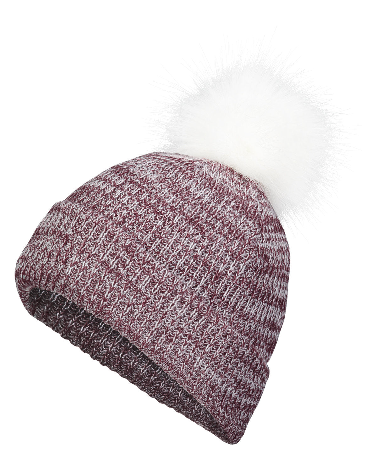 Pacific Headwear Faux Fur Pom Beanie P604K