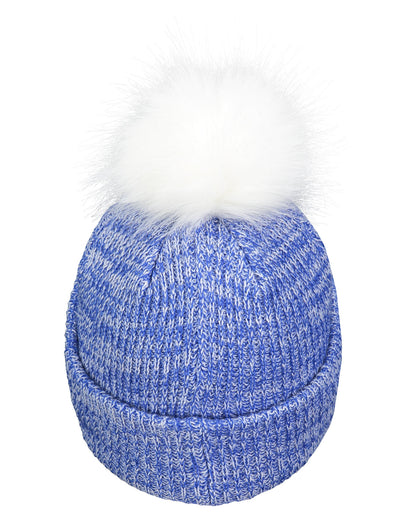 Pacific Headwear Faux Fur Pom Beanie P604K