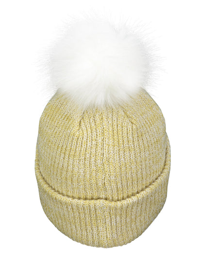 Pacific Headwear Faux Fur Pom Beanie P604K