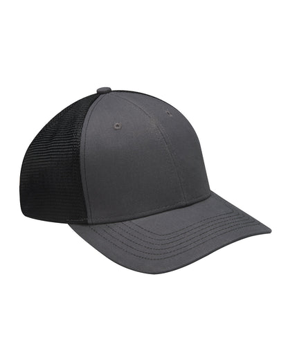 Adams Brushed Cotton/Soft Mesh Trucker Style Cap PR102