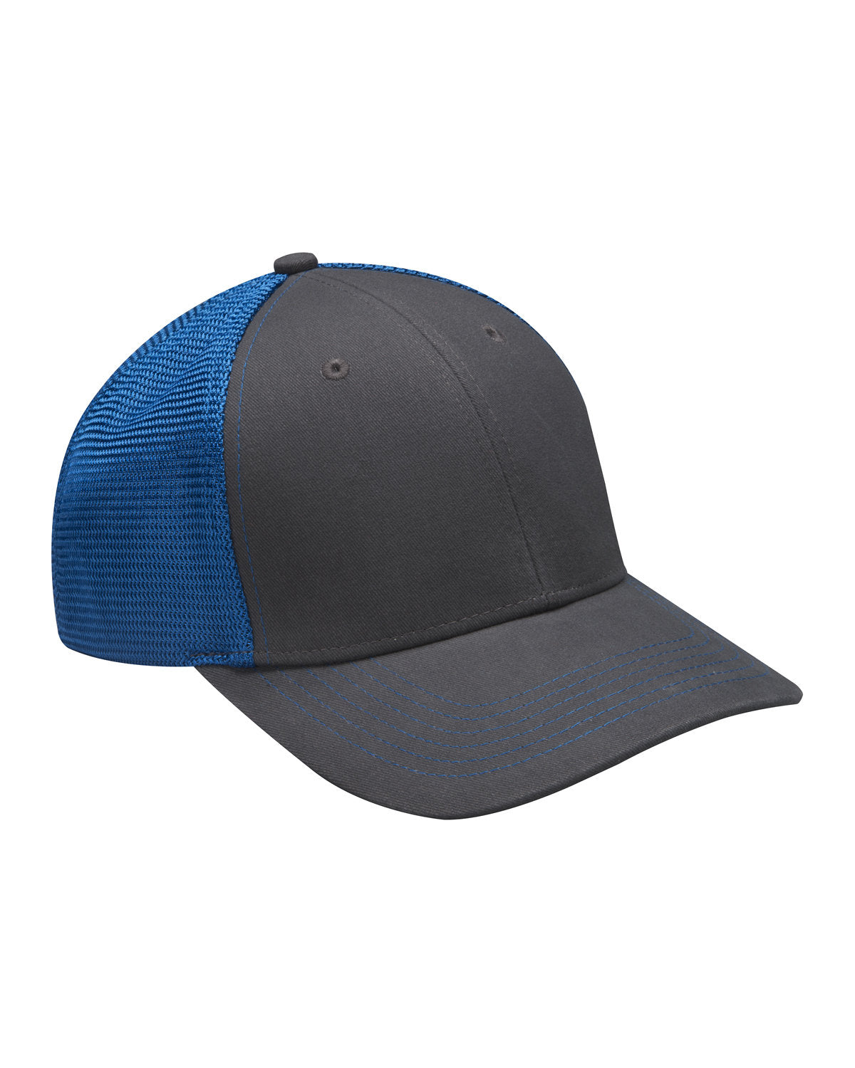 Adams Brushed Cotton/Soft Mesh Trucker Style Cap PR102