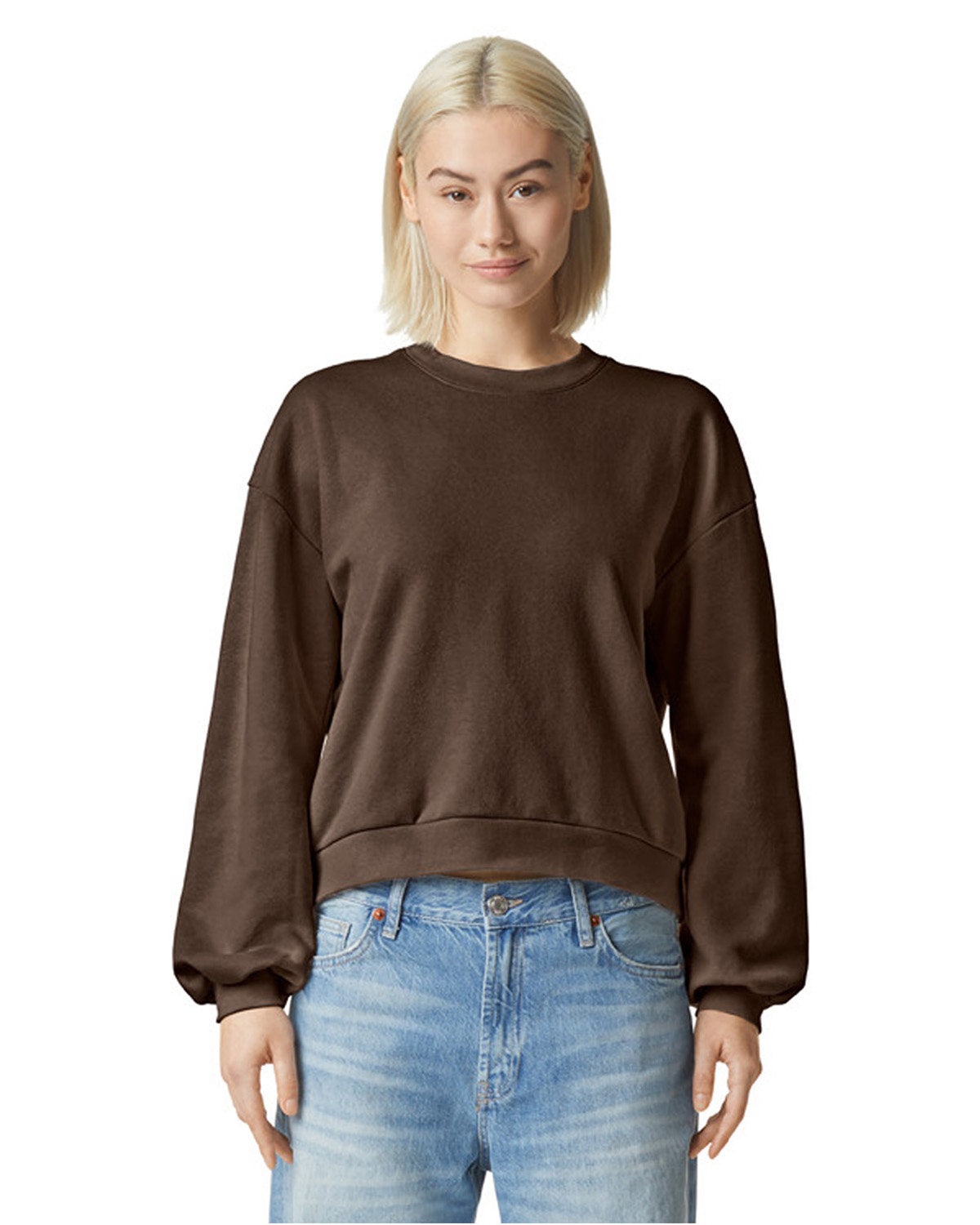 American Apparel Ladies' ReFlex Fleece Crewneck Sweatshirt RF494