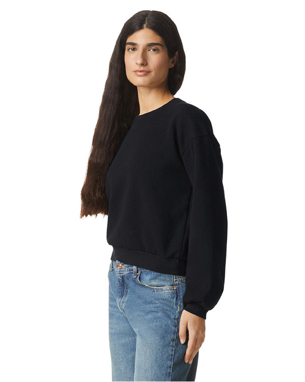 American Apparel Ladies' ReFlex Fleece Crewneck Sweatshirt RF494