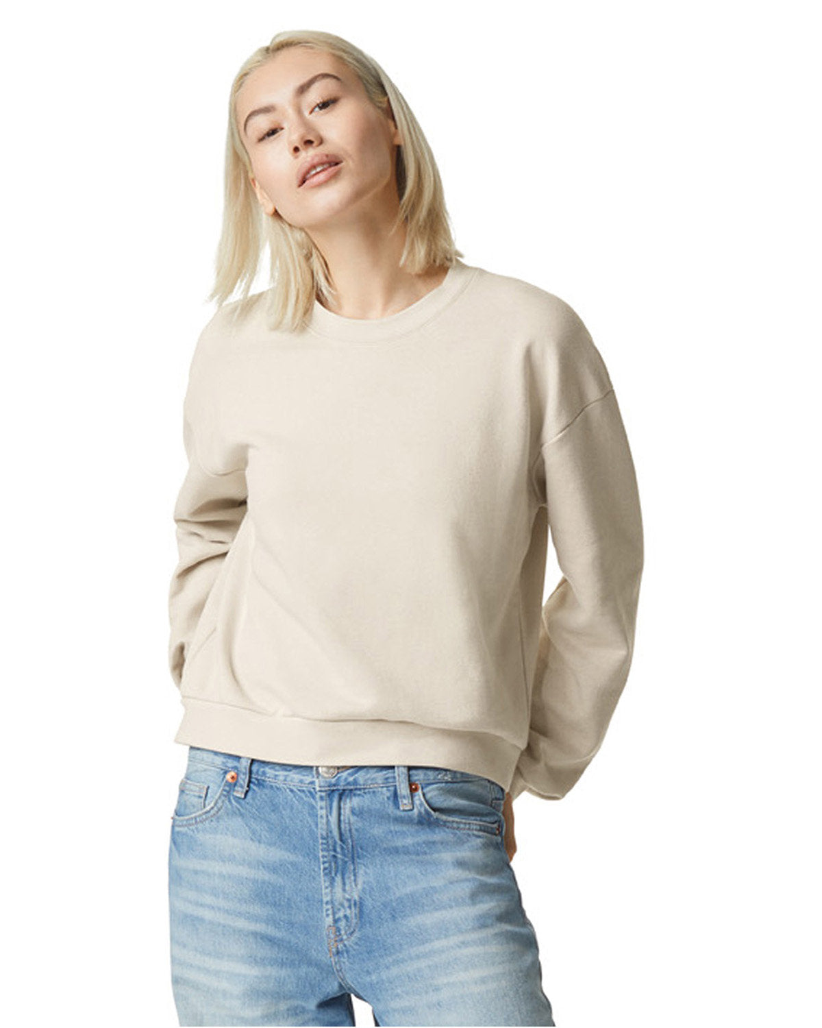 American Apparel Ladies' ReFlex Fleece Crewneck Sweatshirt RF494