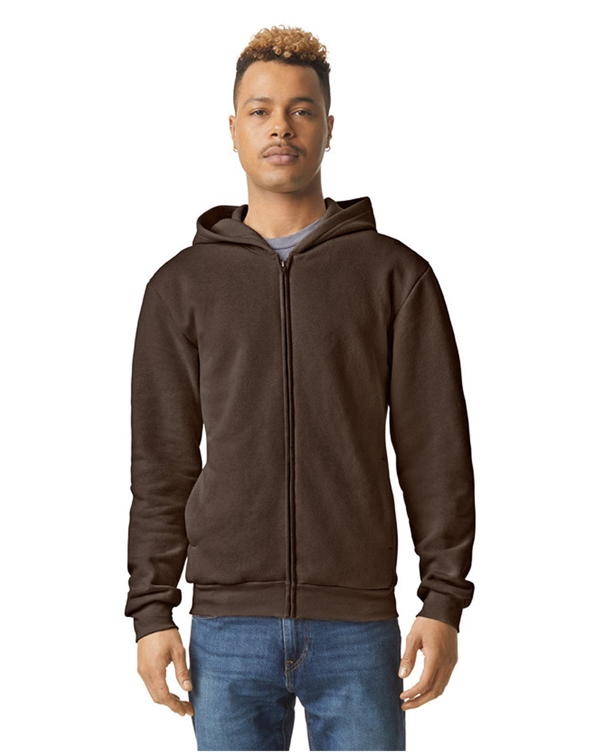 American Apparel ReFlex Fleece Unisex Full Zip Hoodie RF497