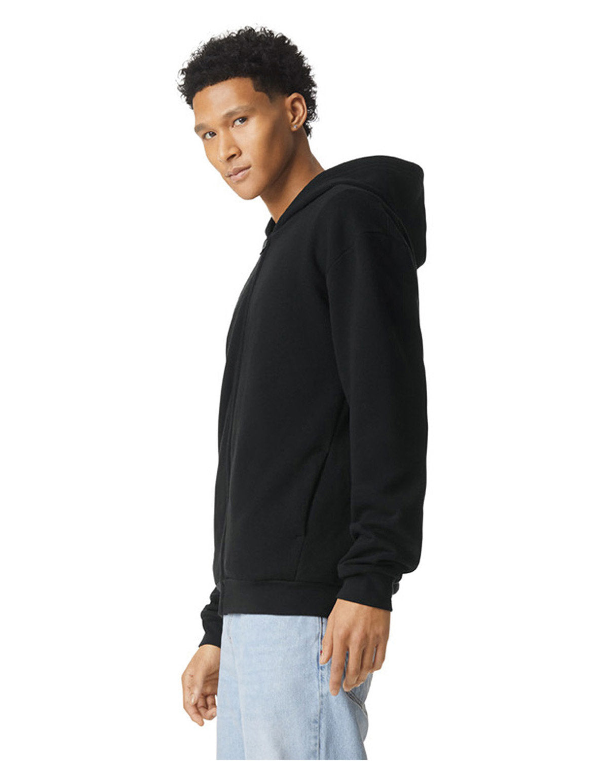 American Apparel ReFlex Fleece Unisex Full Zip Hoodie RF497