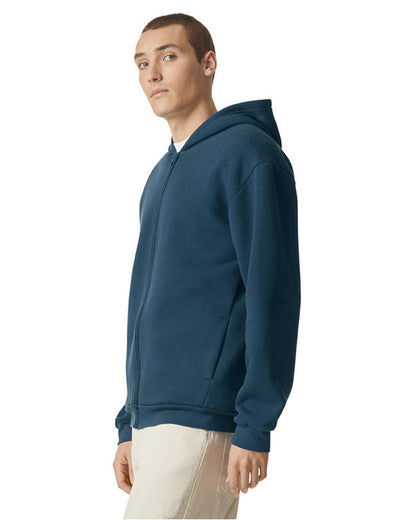 American Apparel ReFlex Fleece Unisex Full Zip Hoodie RF497