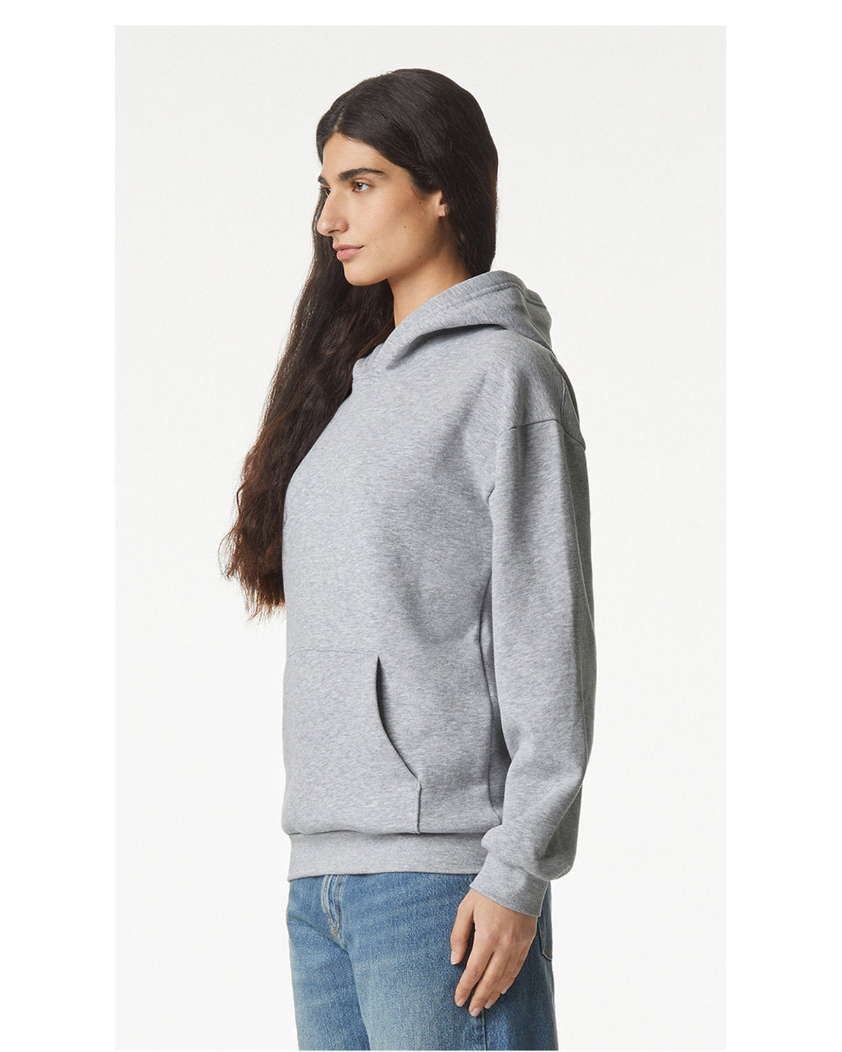 American Apparel Unisex ReFlex Fleece Pullover Hooded Sweatshirt RF498