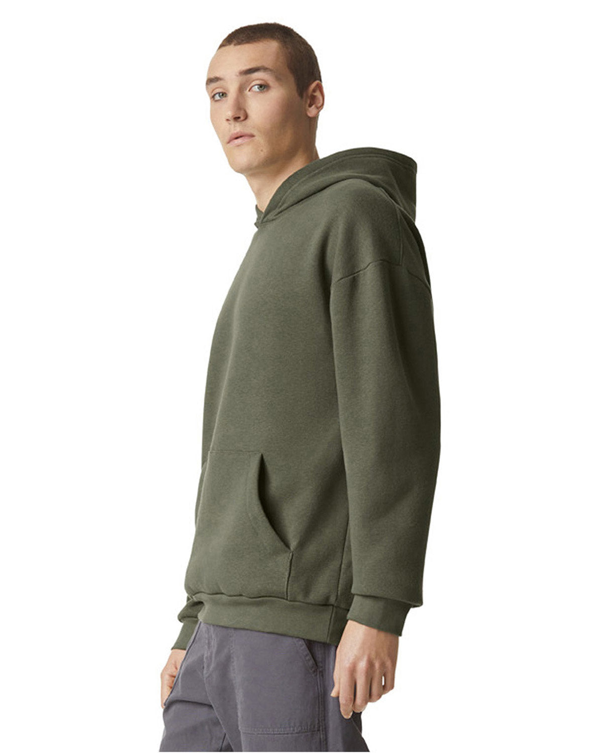 American Apparel Unisex ReFlex Fleece Pullover Hooded Sweatshirt RF498