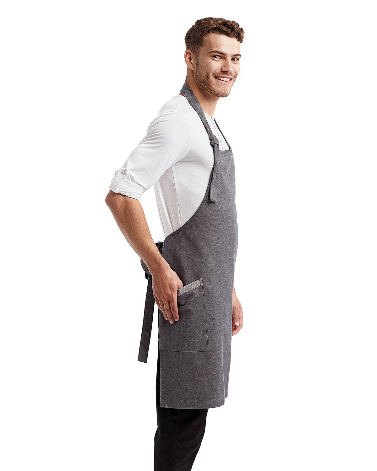 Artisan Collection by Reprime Unisex ‘Regenerate’ Recycled Bib Apron RP122