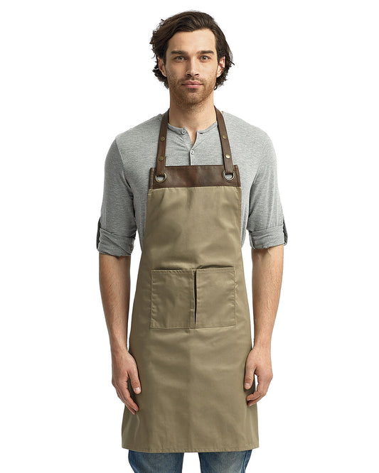 Artisan Collection by Reprime Espresso Bib Apron RP123