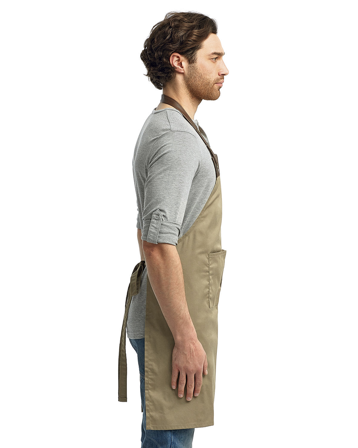 Artisan Collection by Reprime Espresso Bib Apron RP123